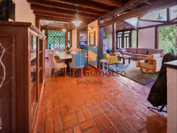 Imagem Casa Rústica, linda, Térrea c/ piscina e gourmet!