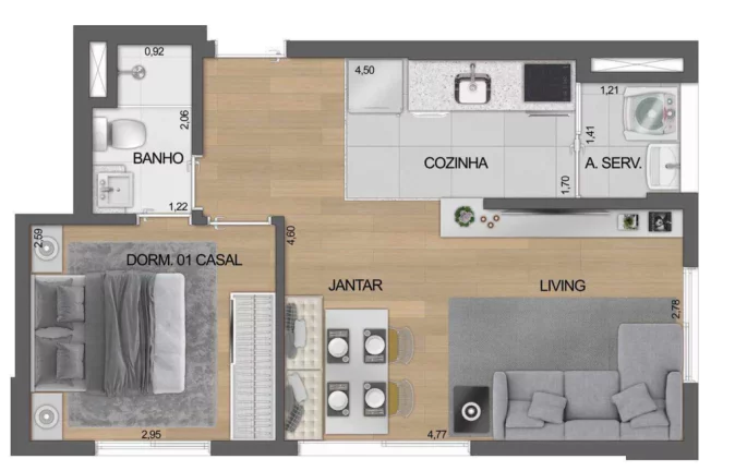 Imagem Apartamento à venda no bairro Moema - São Paulo/SP