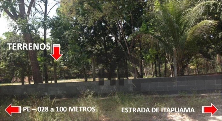 Imagem Terreno de 10.700m² à venda, localizado em Enseada dos Corais, Cabo de Santo Agostinho - Pernambuco.