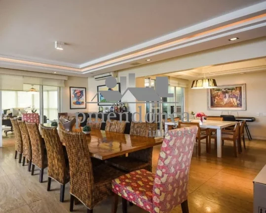 Imagem Alto da Lapa, 4 suites, 6 vagas, 366m² , vista, mobiliado