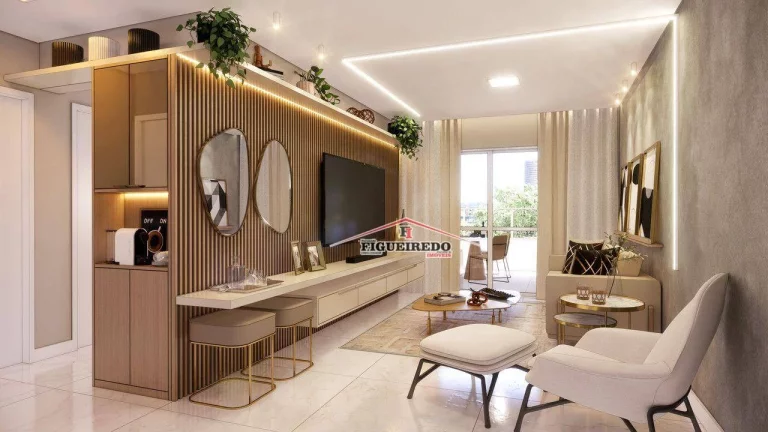 Imagem Apartamento à venda, 104 m² por R$ 866.954,94 - Aviação - Praia Grande/SP