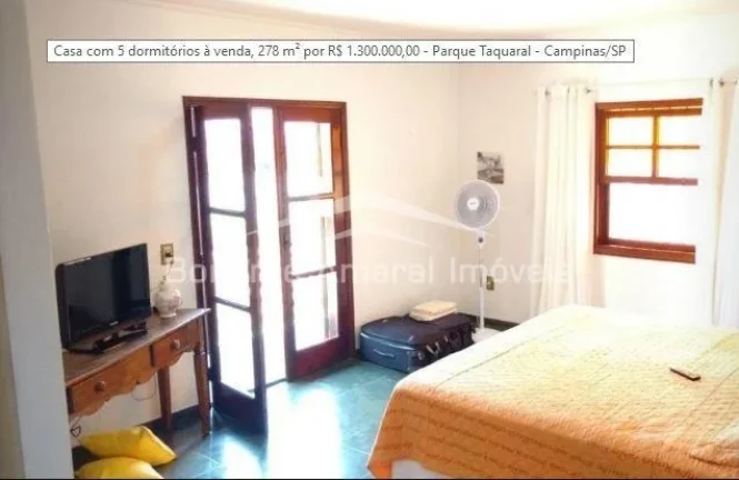 Imagem Vende Casa Bairro Taquaral, Localização Excelente, Próximo da Lagoa do taquaral, Imóvel com exce...