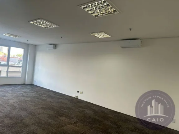 Imagem Sala com 56 m² para aluguel por R$ 3.500,00 - Alphaville/SP