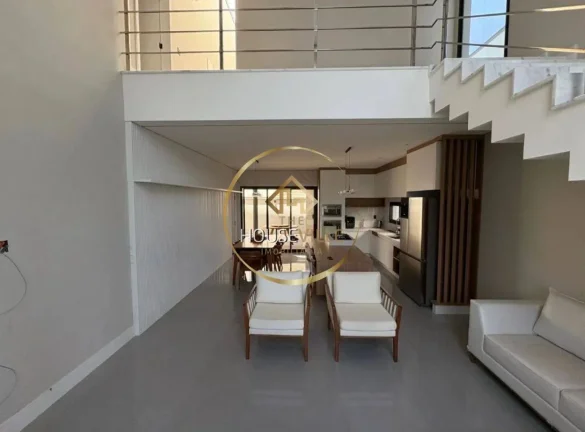 Imagem Casa 4 Dormitórios ( 4 suítes), Mobiliada, Reserva Ruda, B. Floresta.