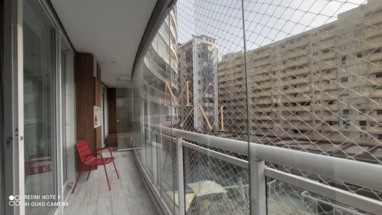 Imagem Apartamento frente a praia com 2 suítes, varanda gourmet, na Pompeia.