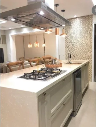 Imagem Apartamento 1 dormitório, sendo suite, sala ampliada, varanda gourmet com churrasqueira automatizad...