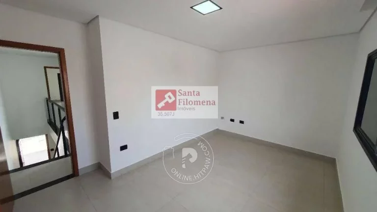 Imagem Sobrado para Venda em Santo André, Parque das Nações, 3 dormitórios, 1 suíte, 3 banheiros, 4 vagas