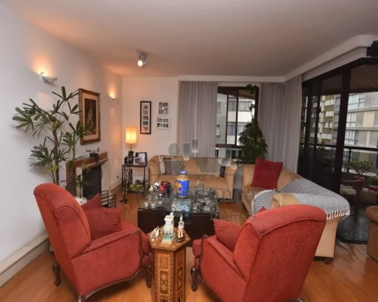Imagem Apartamento residencial à venda, Higienopolis, piso em Madeira, otima decoraçao, São Paulo modern...