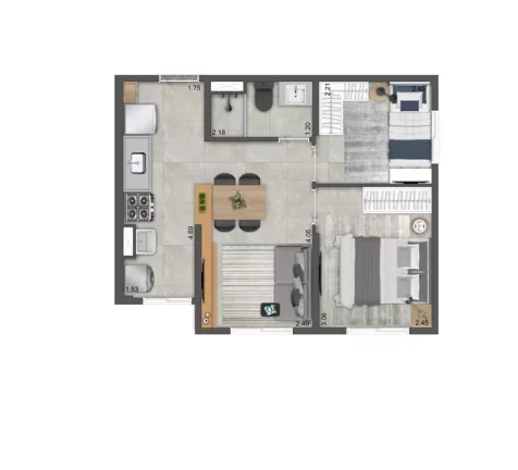 Imagem Apartamento com 2 Quartos à Venda, 60 m² em Freguesia Do ó - São Paulo Imagem Apartamento com 2 Quartos à Venda, 60 m² em Freguesia Do ó - São Paulo