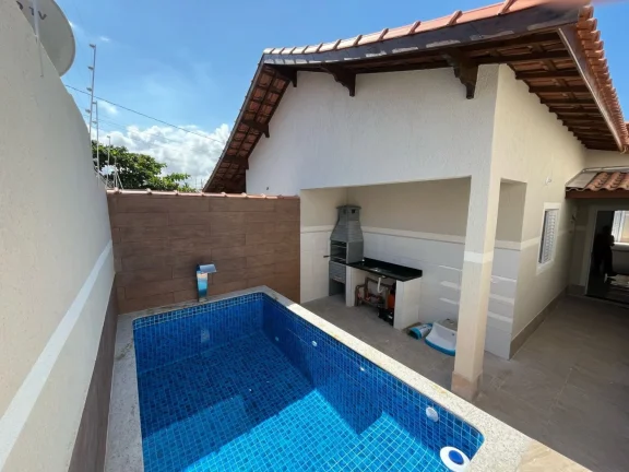 Imagem Casa para Venda em Mongaguá, Vera Cruz, 2 dormitórios, 1 suíte, 1 banheiro, 2 vagas