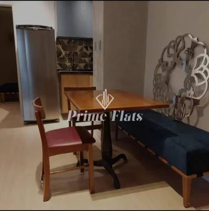 Imagem Flat disponível para locação no Personal Flat, com 40m², 1 dormitório e 1 vaga