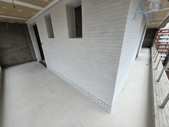 Imagem Apartamento em Construção na Guilhermina Praia Grande
