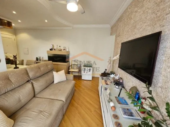 Imagem Apartamento com 2 dormitórios, sendo 1 suite, sala para dois ambientes, varanda, cozinha americana ...