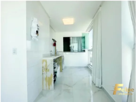 Imagem Apartamento finamente decorado vista mar na Praia do Morro!