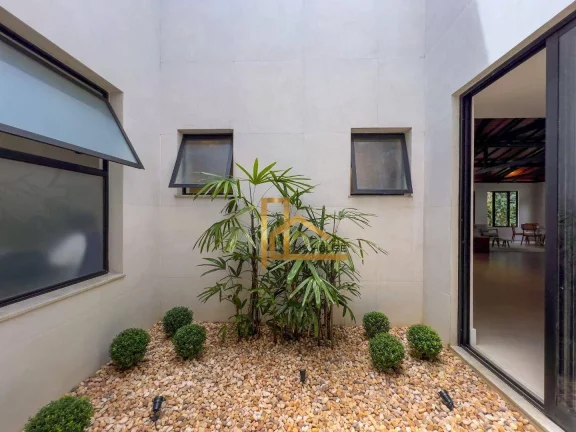 Imagem Casa linear dentro de condomínio com 5 quartos (4 suítes) e lazer privativo!