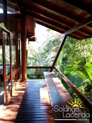 Imagem Bela e Ampla Casa - Praia do Prumirim - Rica em Madeira e Vidro - 3 Níveis - Alto Padrão.