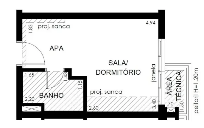Imagem Studio à venda, 21 m² por R$ 330.000,00 - Paraíso - São Paulo/SP