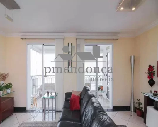 Imagem Excelente apartamento com 120m2 na Pompéia, 03 dormitórios ( 2 suítes ) e 3 vagas.