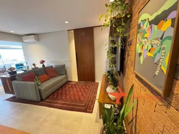 Imagem Aluguel de Apartamento semimobiliado em Pinheiros, São Paulo-SP: 2 Suítes, 1 Sala, 3 Banheiros, 2 Vagas de Garagem, 90m².