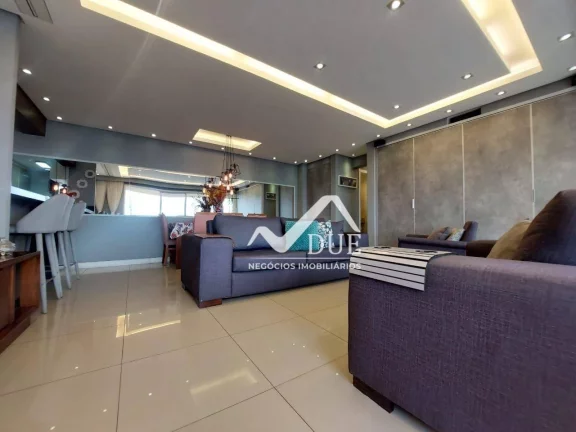 Imagem Apartamento em condominio clube, oriinalmente com 3 dormitórios e hoje com sala estendida. 1 vaga de garagem garantida e livre. PORTEIRA FECHADA