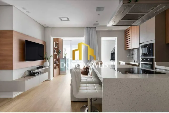 Imagem Apto 77m vista livre andar alto Cond Trilogy Centro SBC