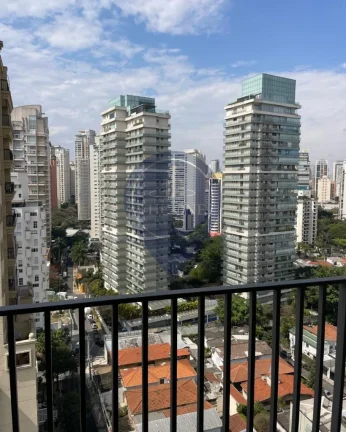 Imagem Studio de Luxo à Venda na Vila Nova Conceição: 1 Quarto, 1 Sala, 1 Banheiro em São Paulo-SP