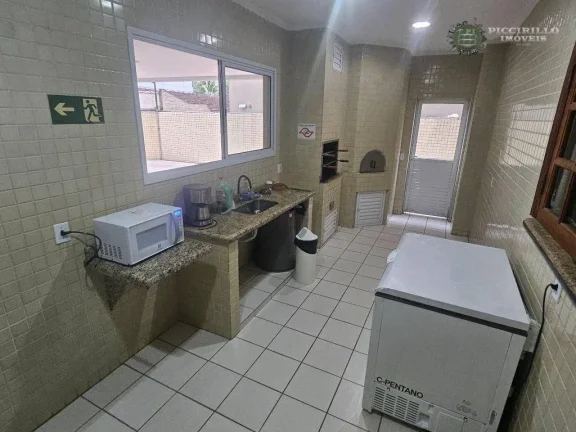 Imagem Apartamento com 2 dormitórios à venda, 82 m² por R$ 450.000 - Vila Guilhermina - Praia Grande/SP