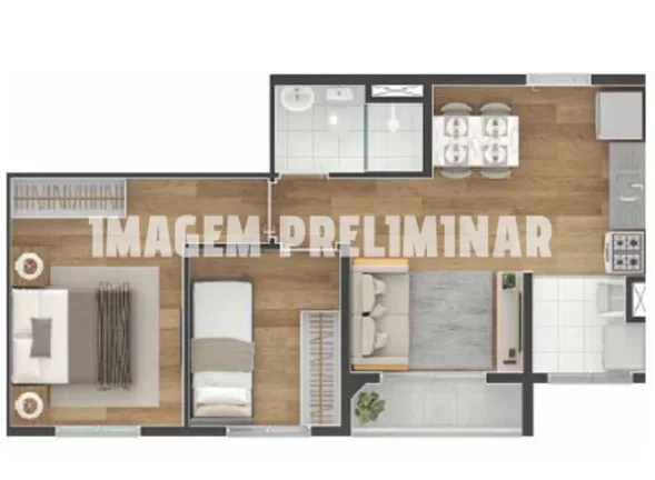 Imagem APARTAMENTO RESIDENCIAL em São Paulo - SP, Vila Campo Grande