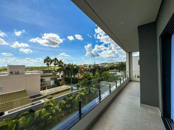 Imagem Casa alto padrão com 3 suítes e escritório à venda, 311 m² por R$ 3.200.000 - Condomínio Jardim Vila Paradiso - Indaiatuba/SP