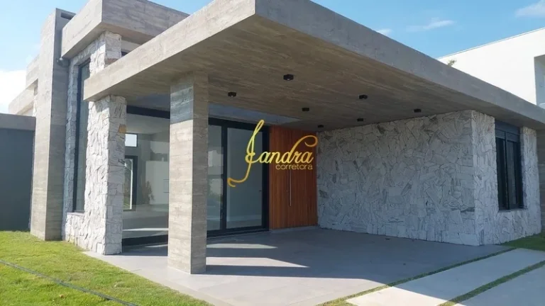 Imagem Casa térrea com 4 suítes e beira de lago