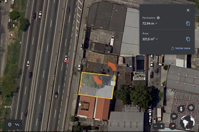 Ponto Estratégico na Dutra: Área de 540m² com Frente para a Rodovia Dutra