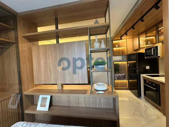 Imagem Loft de Luxo totalmente mobiliado no Centro de São Bernardo: 1 quarto, 1 suíte, 1 sala, 1 banheiro, 25m². Alugue já!