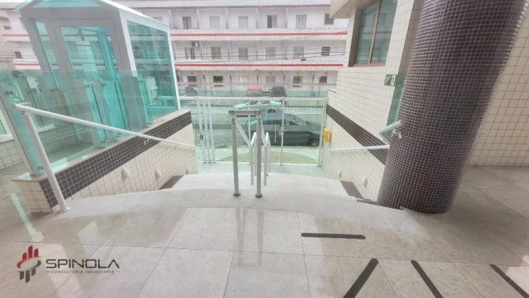 Imagem Apartamento com 1 dormitório à venda, 53 m² por R$ 360.000,00 - Guilhermina - Praia Grande/SP