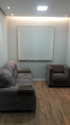 Imagem Apartamento com 33 M², 1 banheiro com box em vidro e gabinete no lavatório, 1 dormitório, cozinha...
