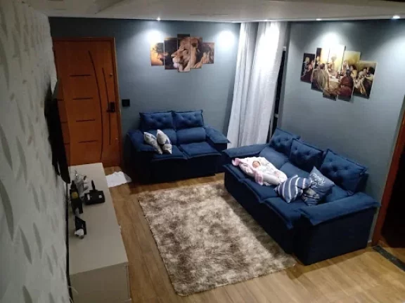Imagem Apartamento Duplex com 2 dormitórios à venda, 82 m² por R$ 370.000,00 - Jardim São Domingos - Guarulhos/SP