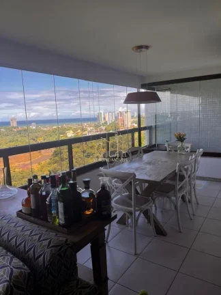 Imagem Imperdível apartamento de luxo em Patamares, Salvador-BA: 4 quartos, 4 suítes, 3 salas, 6 banheiros, 3 vagas, 225m²!