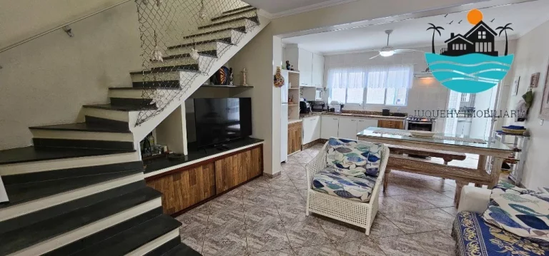Imagem Casa à venda em Juquehy, na av. da praia. 100m da praia, 2 dormitórios, 2 banheiros, 2 vagas | Juquehy Imobiliária