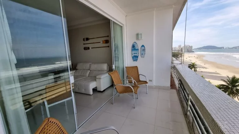 Imagem Apartamento com 3 dormitórios à venda, 188 m² - Pitangueiras - Guarujá/SP