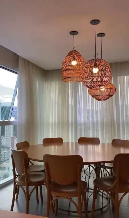 Imagem Apartamento mobiliado com 4 dormitórios sendo 3 suítes e 3 vagas no Centro de Balneário Camboriú
