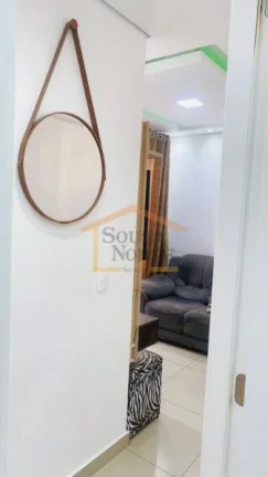 Imagem Apartamento com 43 m², com 2 dormitórios, sala de estar e jantar integradas, cozinha funcional e s...