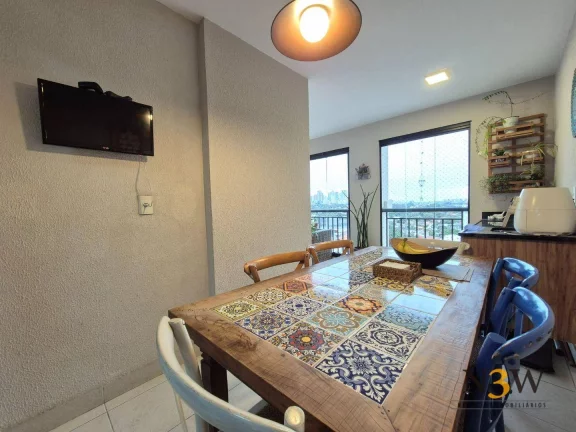 Imagem Apartamento à venda na Vila Leopoldina São Paulo SP com 130m², 3 dormitórios (1 suíte com closet) e 2 vagas de garagem + depósito