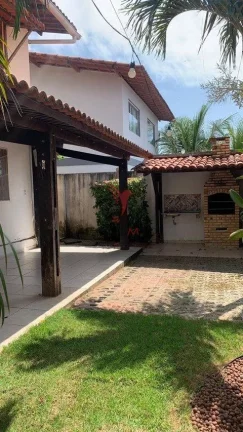 Imagem Casa em condomínio fechado em Ponta Negra, Natal. 3 Quartos,2 Suítes, varanda com jardim