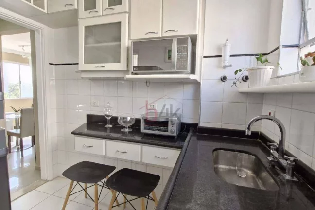 Imagem Apartamento Reformado no Brooklin 45m² 1 Dormitório e Sol da Manhã