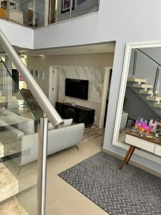 Imagem SOBRADO IMPONENTE - MOBILIADO - RESIDENCIAL JARDIM DE MÔNACO - HORTOLÂNDIA
