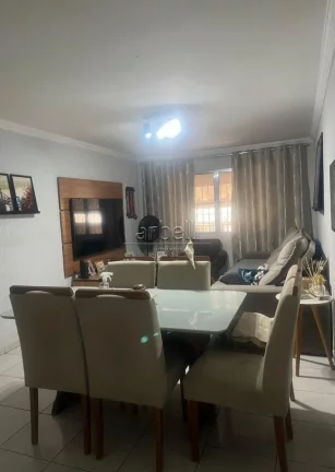 Imagem Sobrado com 100 M², sendo 84 M² de área útil, com 2 dormitórios, 2 banheiros, 1 lavabo, sala, c...