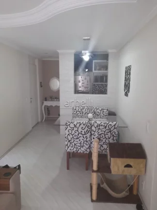 Imagem Apartamento com 52M², 2 dormitórios, sala, cozinha, banheiro, área de serviços e 2 vagas de gara...
