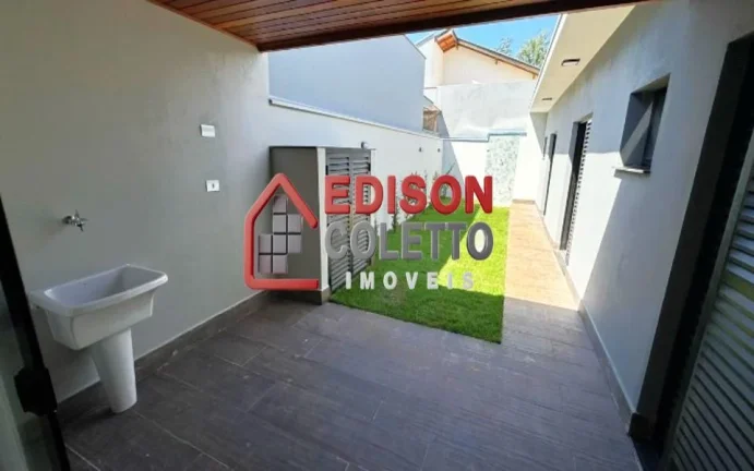 Imagem Casa nova a venda, 3 quartos, no Villaggio Clotilde Brossi, Piracicaba!!