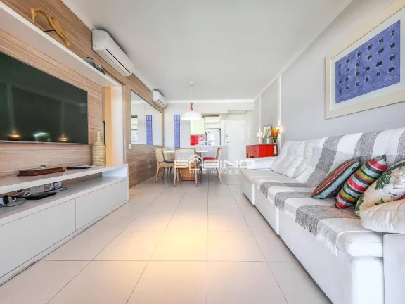 Imagem Apartamento Pé na Areia à Venda com 3 dormitórios sendo 2 suítes 128m² - Riviera de São Lourenço - Bertioga SP Localizado no Módulo 8.