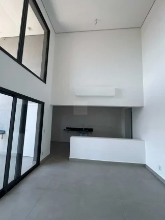 Imagem Hype-Apartamento de luxo à venda em Ribeirão Preto, Jardim Botânico, com 3 quartos, 156m2, sala com pé direito duplo, andar alto frente.