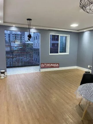 Imagem Apartamento com 2 quartos para alugar, 75 m² por R$ 4.580/mês - Picanco - Guarulhos/SP